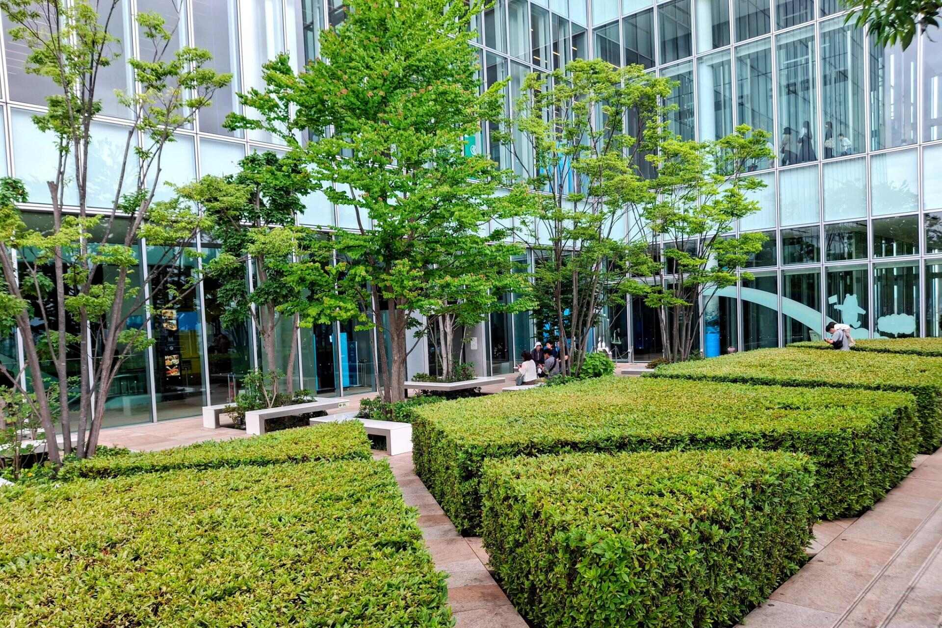 会社敷地の管理 | 栃木の緑地管理なら合同会社ミドリテクス